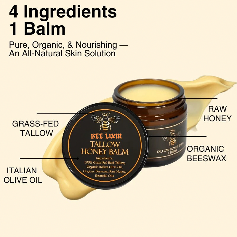 Organic Honey Tallow Balm