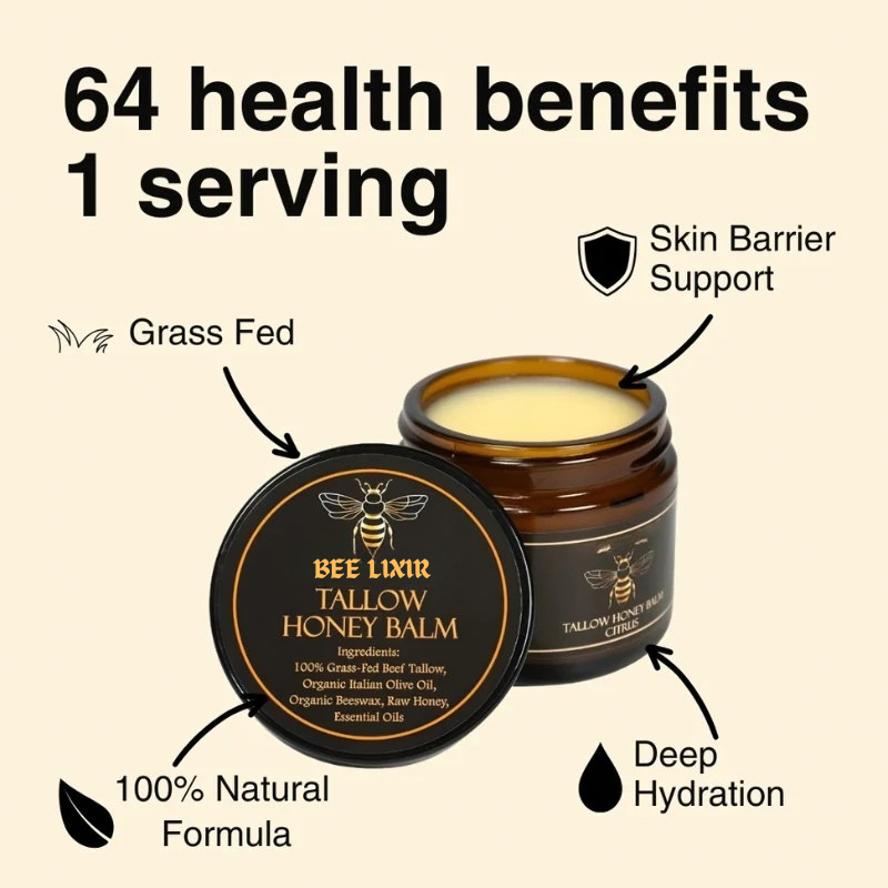 Organic Honey Tallow Balm